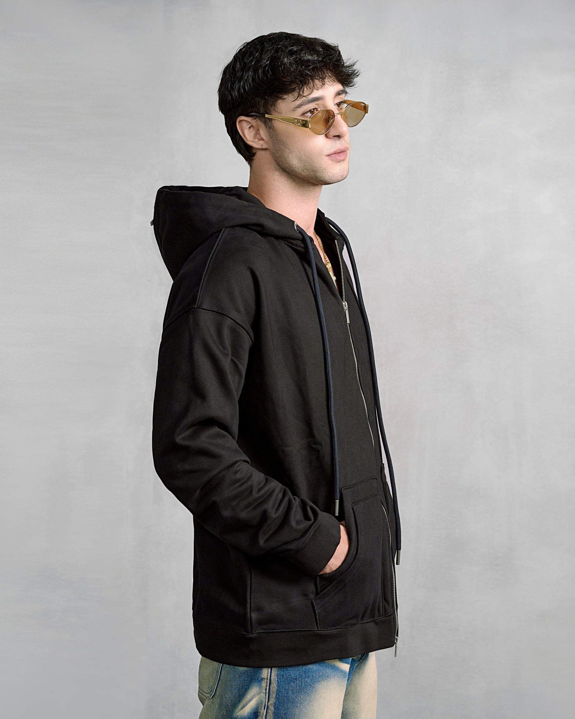 Light Zip - Up Hoodie | Premium American Unisex Streetwear