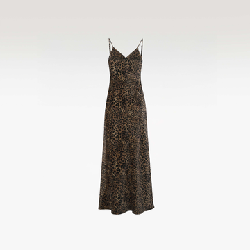 Velvet Vixen Dress | Premium Leopard Print Luxury Velvet Maxi