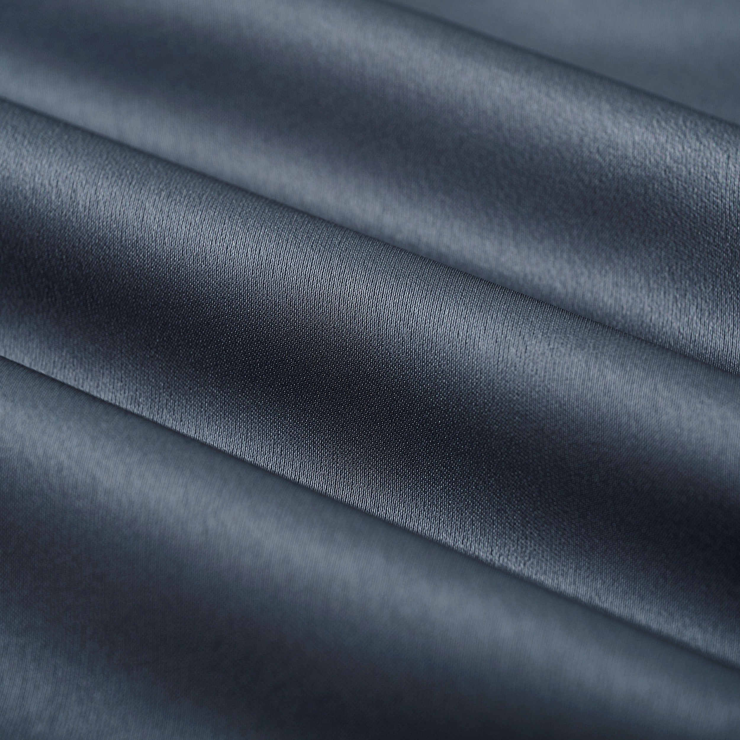 Silver Dust Silk Shorts | Premium Printed Silk Taffeta Minimalist Slogan