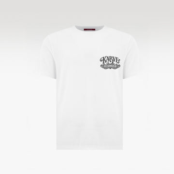 Eagle Slim Fit T-Shirt | Premium Cotton Graphic Tee - Distressed Eagle Illustration White Streetwear Top