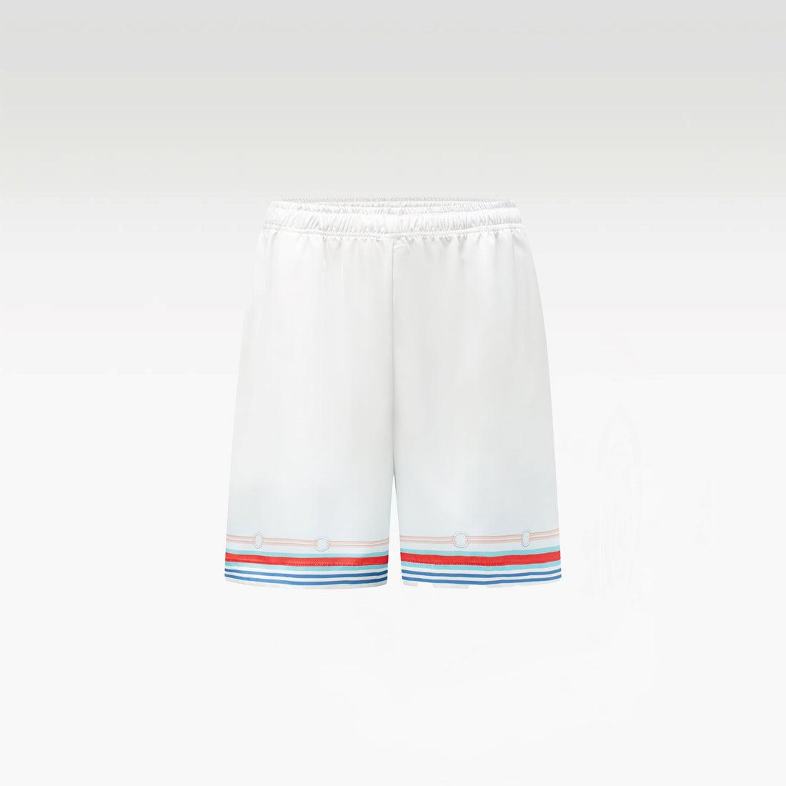 Echolight Silk Shorts | Premium Printed Silk Taffeta Ocean Opulence Lighthouse