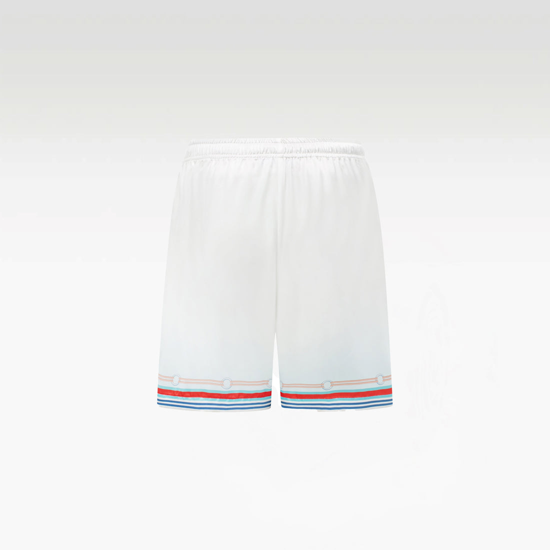 Echolight Silk Shorts | Premium Printed Silk Taffeta Ocean Opulence Lighthouse