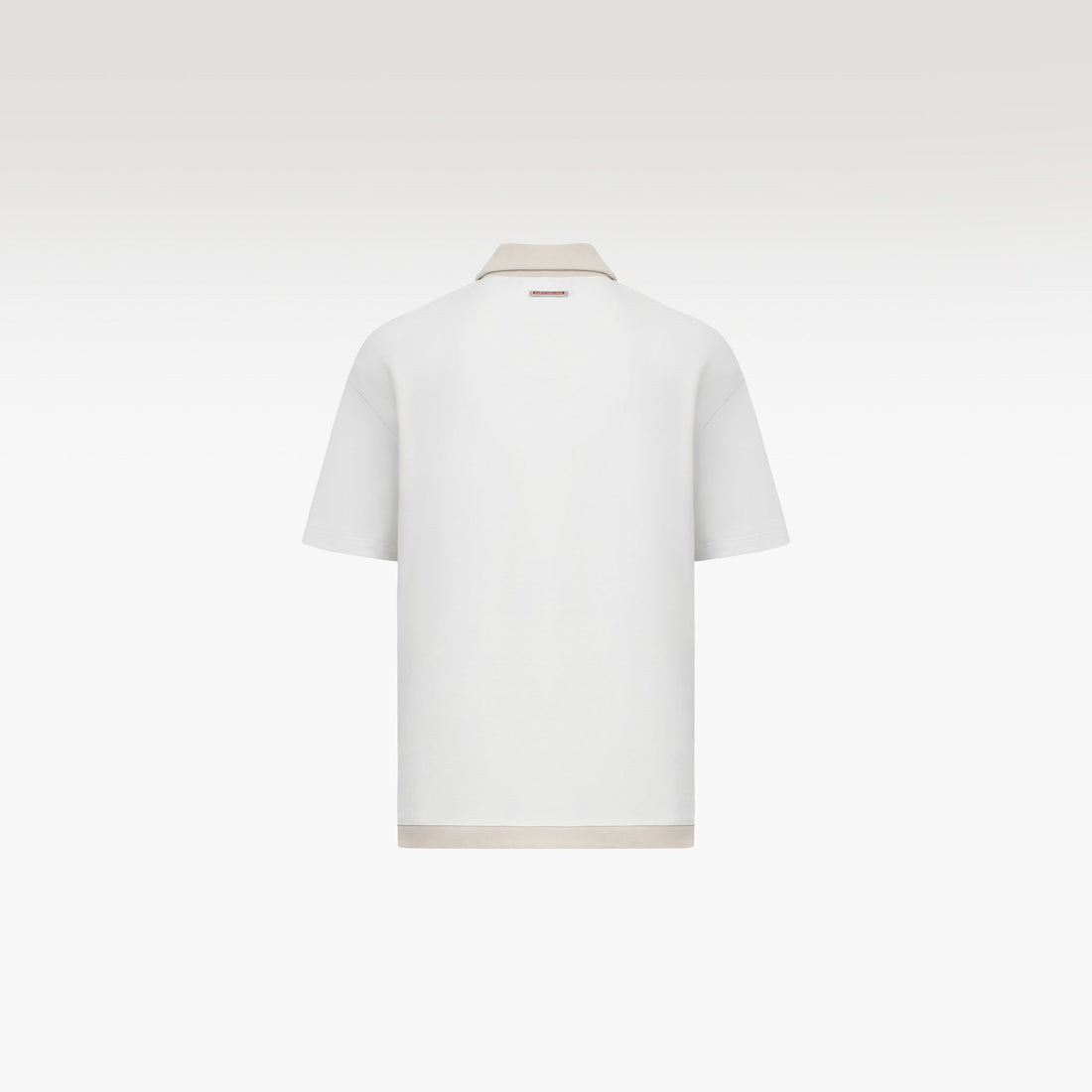 The Odyssey Knit Polo | Off-White Knit Slogan Embroidered Streetwear