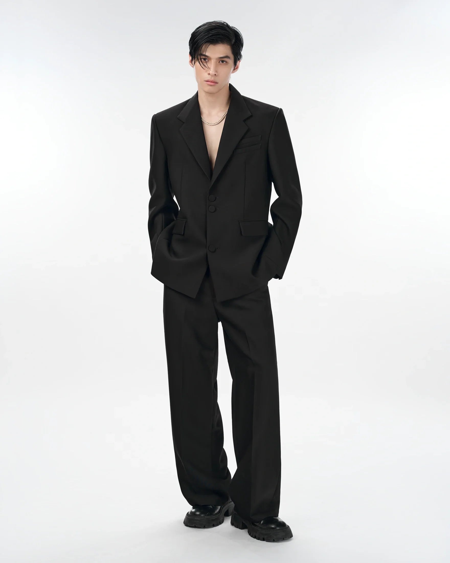 Karve Signature Trousers | Contemporary Structured Design High-Fashion Street Glamour