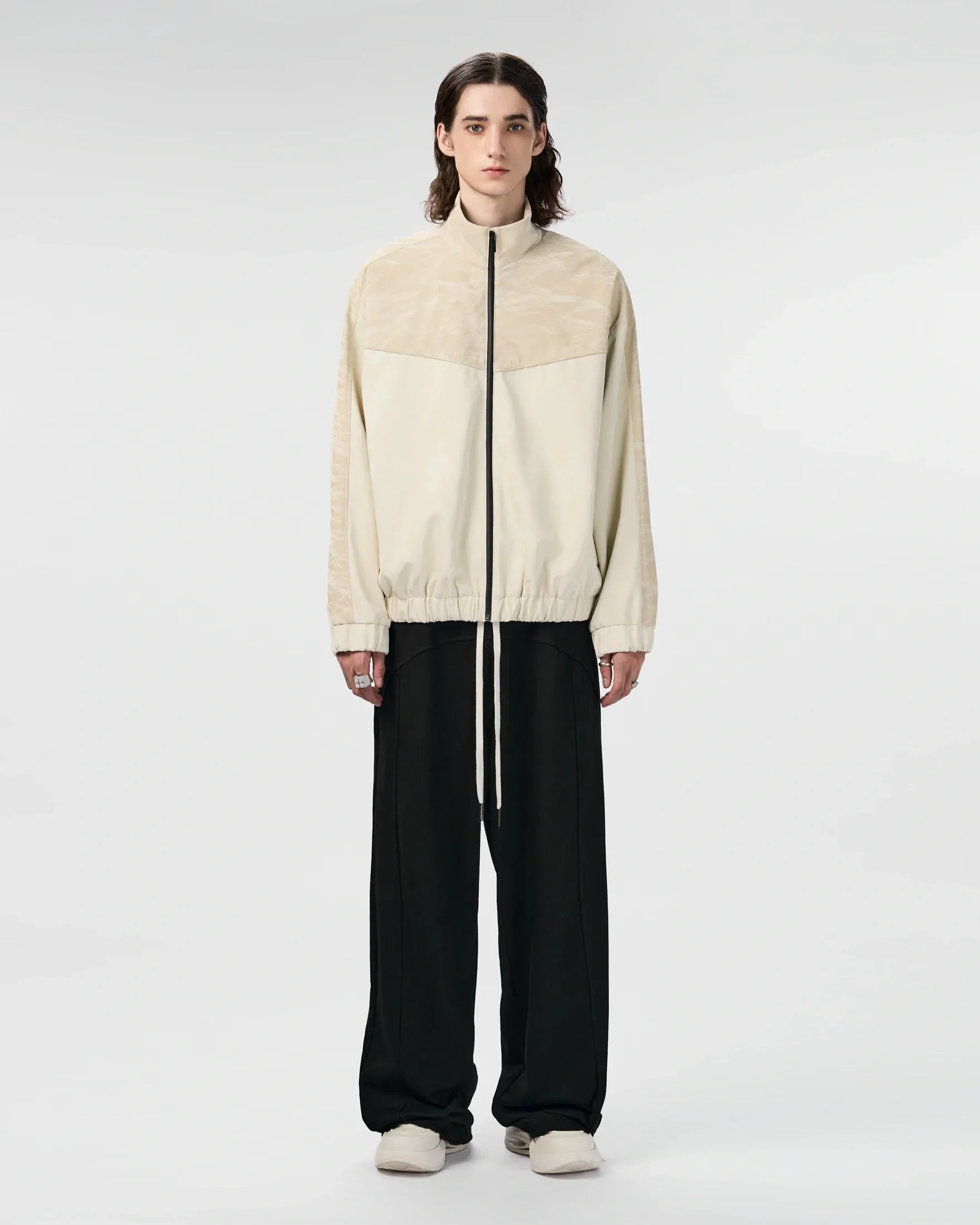 Carver Pants | Wide-Leg Black Scuba Ponte Elevated Athleisure Streetstyle