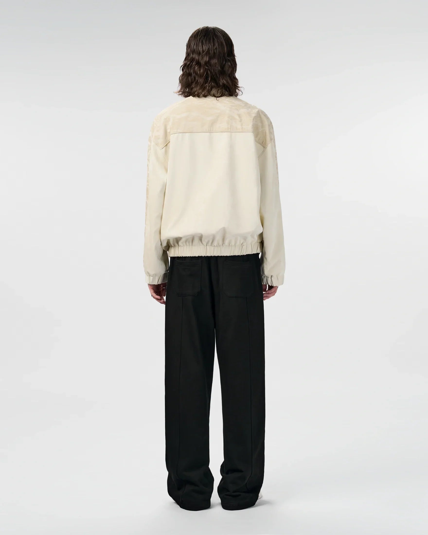 Carver Pants | Wide-Leg Black Scuba Ponte Elevated Athleisure Streetstyle