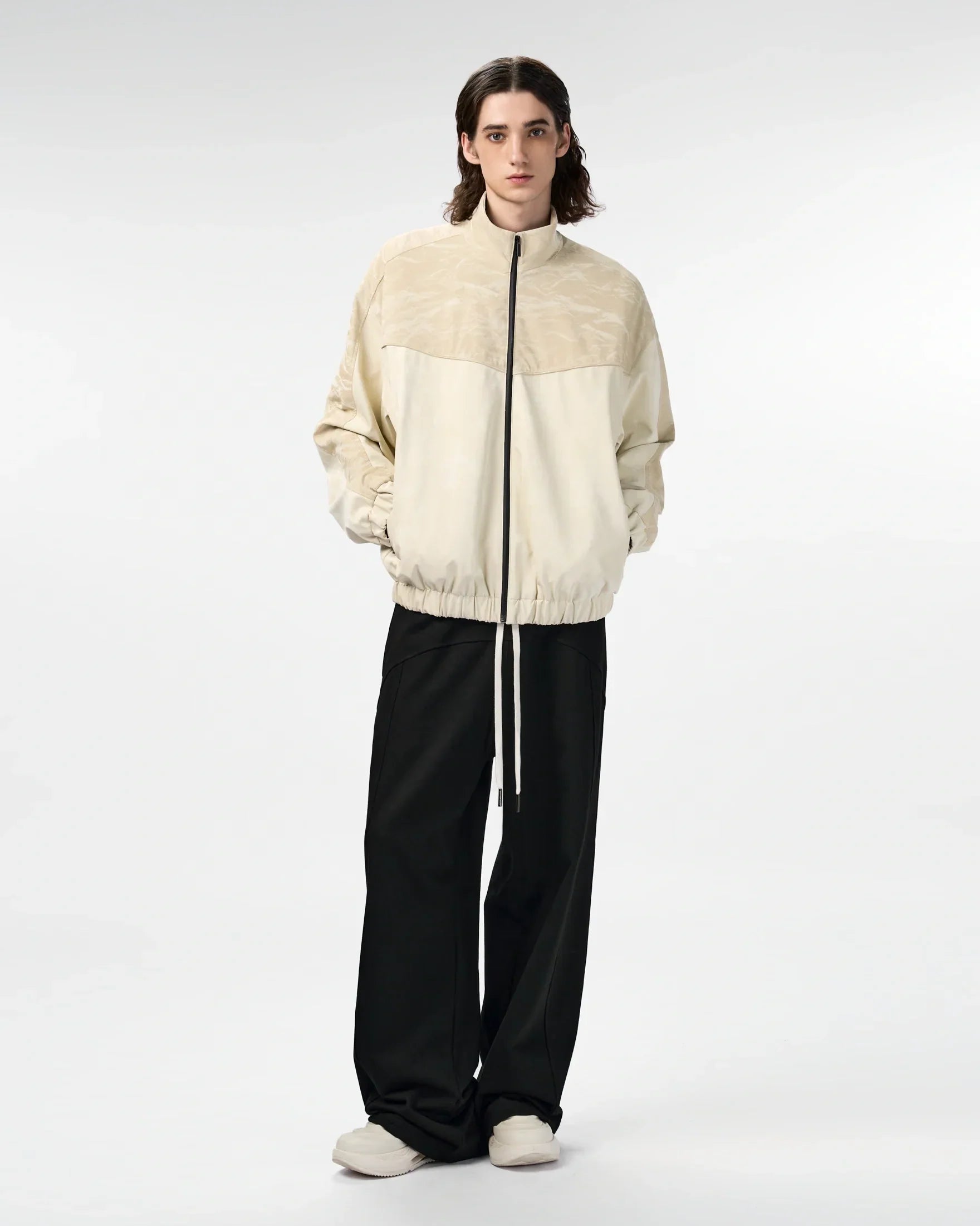Carver Pants | Wide-Leg Black Scuba Ponte Elevated Athleisure Streetstyle