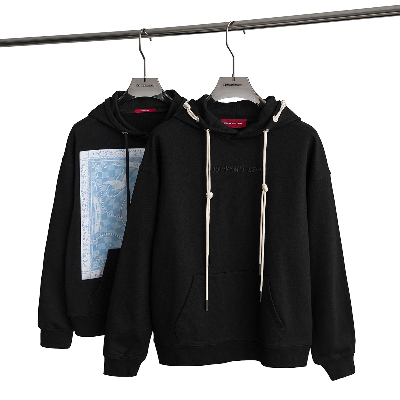 Double Strips Hoodie | Versatile Essential Fit