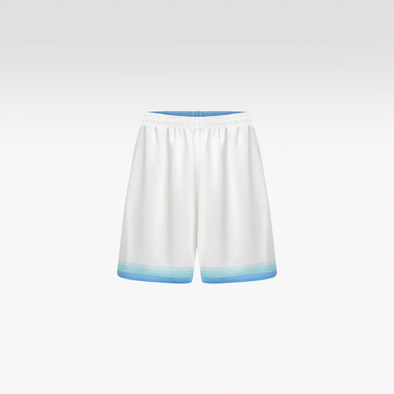 Odyssey Silk Shorts | Premium Printed Silk Gradient Peaceful Odyssey Art