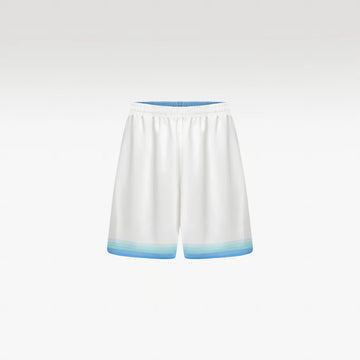 Odyssey Silk Shorts | Premium Printed Silk Gradient Peaceful Odyssey Art