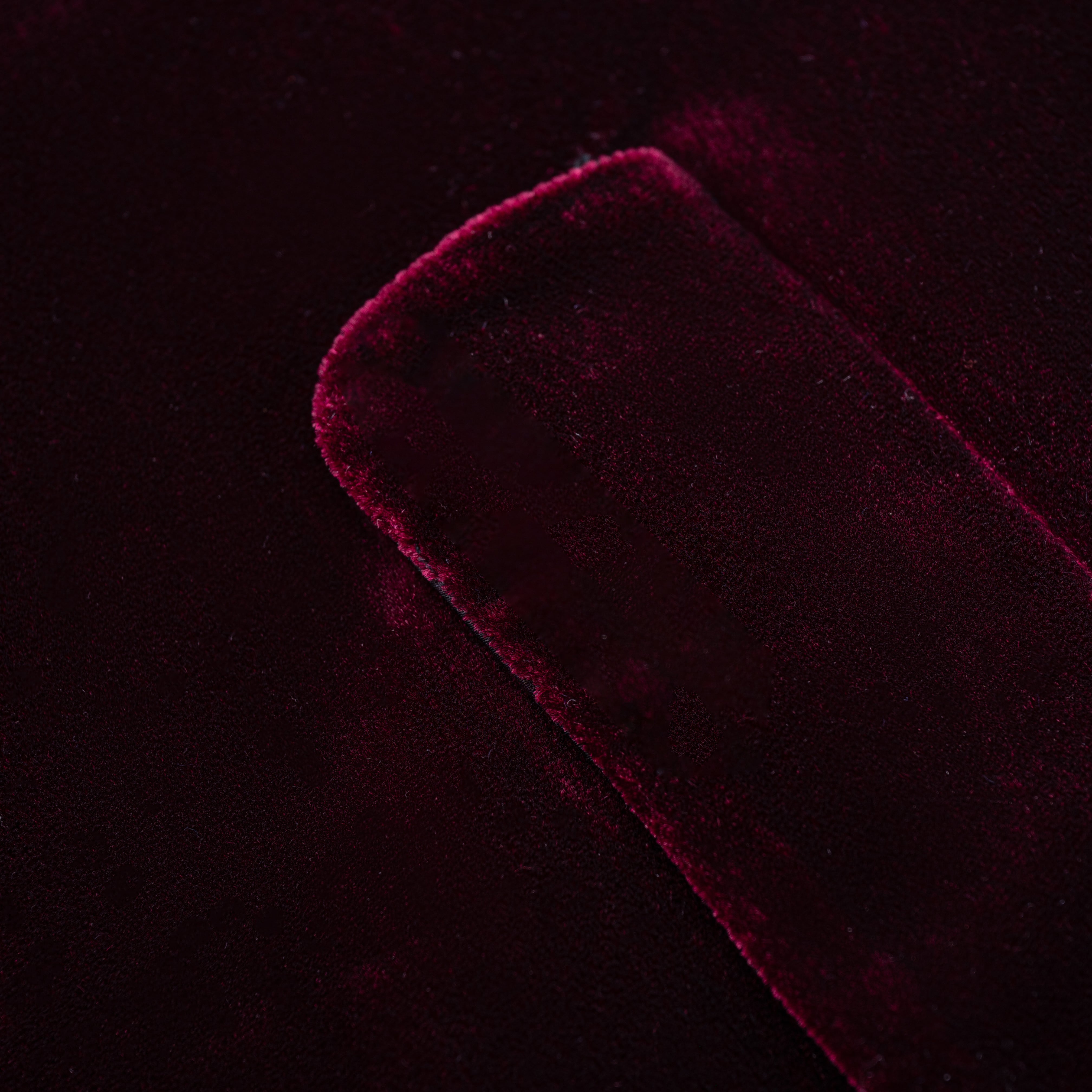 Crimson Reverie Jacket | Luxury Velvet Street Style Jacket, Signature Embroidered Decadent Bee