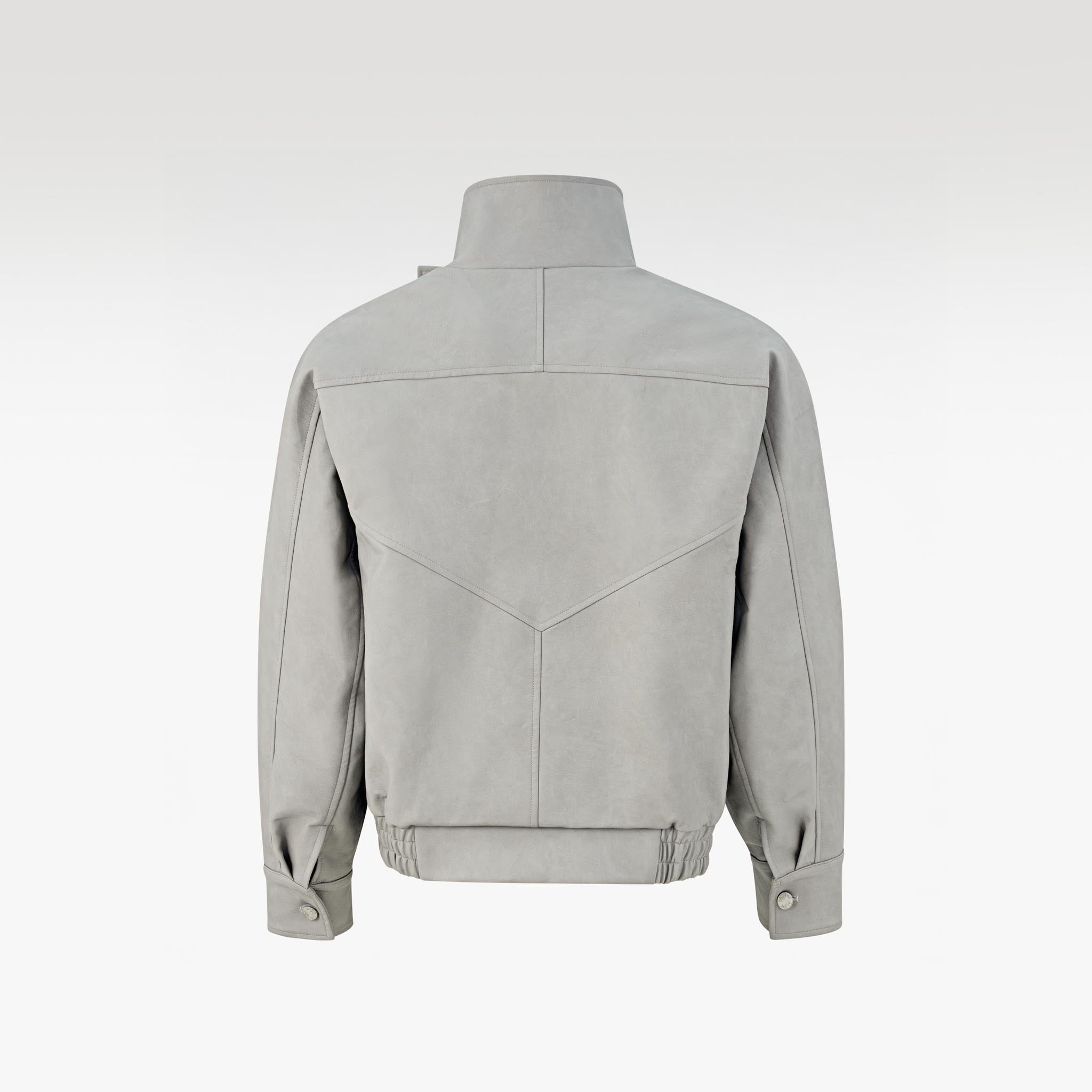 The Urban Pilot Faux Suede Jacket | Faux Suede Stand Collar Essential Wear