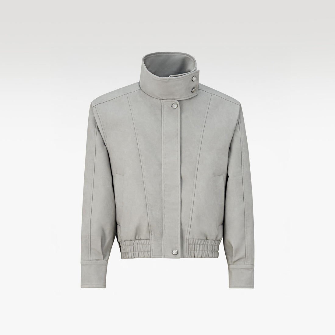 The Urban Pilot Faux Suede Jacket | Urban Essential Faux Suede High Collar Outerwear
