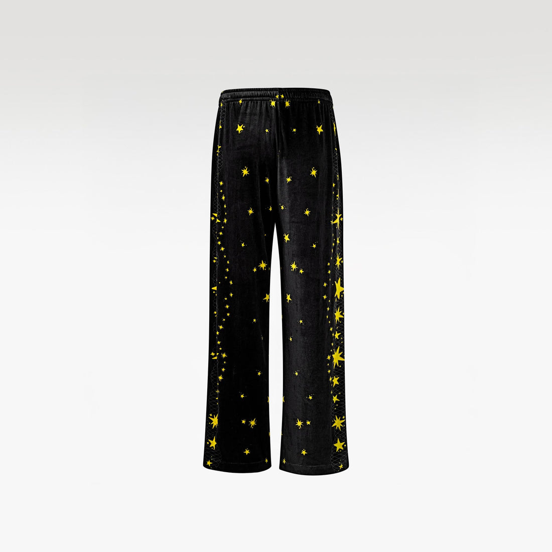 The Celestial Inheritance Velvet Pants | Premium Velvet  Starry Night Sky Print