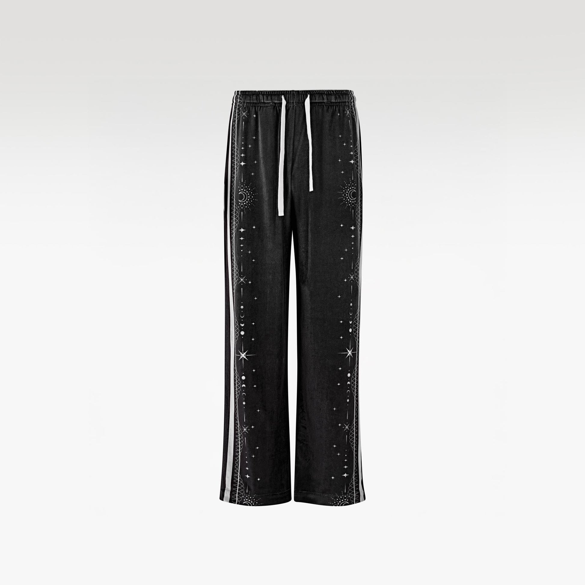 The Black Empire Velvet Pants | Premium Velvet Relaxed Modern Imperial