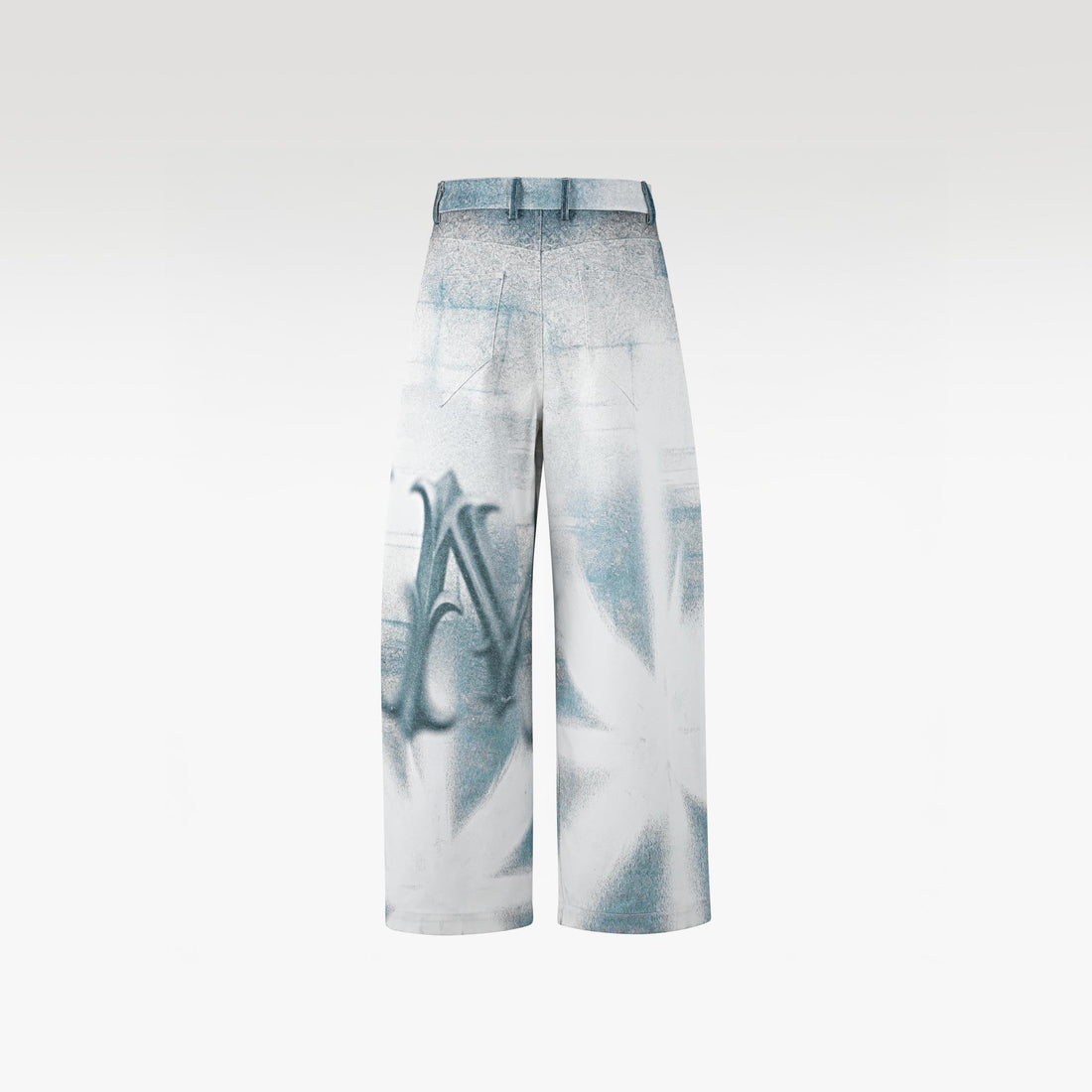 Blade Runner Kaki Pants | Monogram Spray Baggy Fit