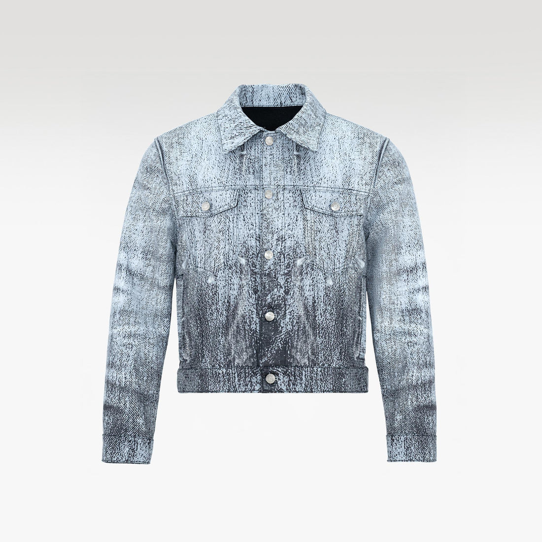 The Patina Legacy Kaki Jacket | Streetwear Distressed Wash-Out Denim