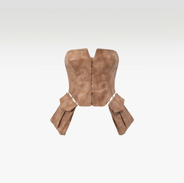 Saddle Leather Corset